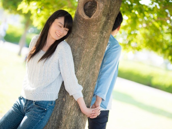 2人きりの男性と女性